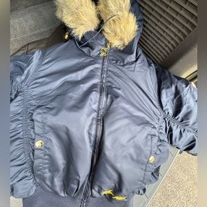 Baby Phat size S feathers/down bomber